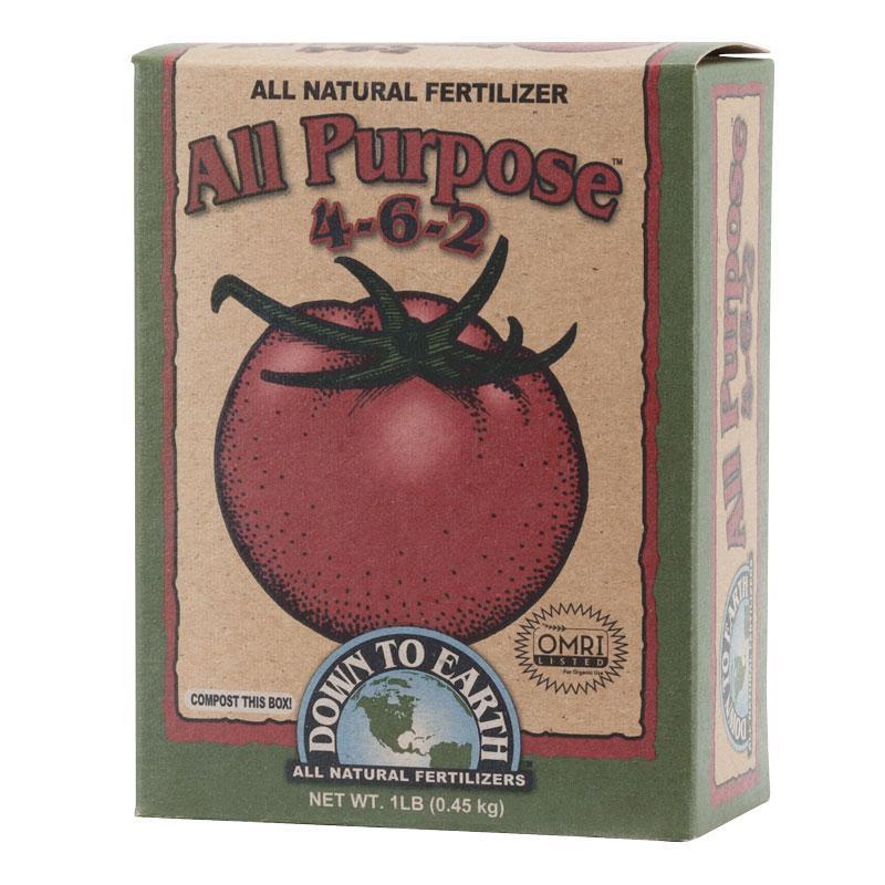 Down to Earth All Purpose Mix 4-6-2 (1 lb Box) Down to Earth