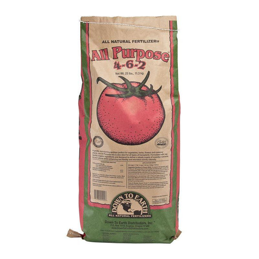 Down to Earth All Purpose Mix 4-6-2 (25 lb Bag) Down to Earth