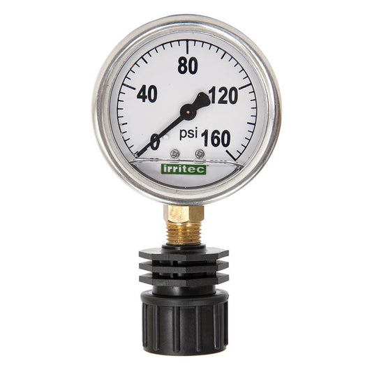 Water Pressure Gauge with Female Hose Thread, 0-160 psi Water Pressure Gauge with Female Hose Thread, 0-160 psi Watering