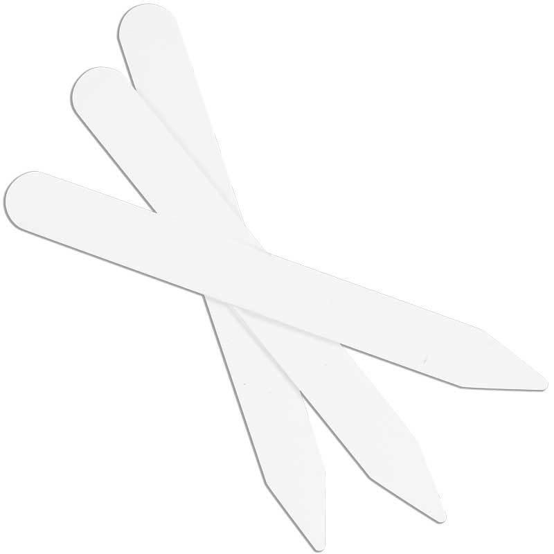 White Plastic Plant Labels (Case of 1000) Grow Organic