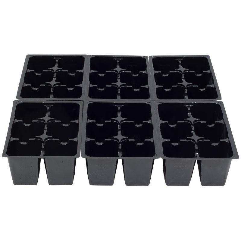 X-Jumbo 6-Pack Planting Containers - Recycled (Sheet of 6) Grow Organic