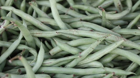 Green beans on the market