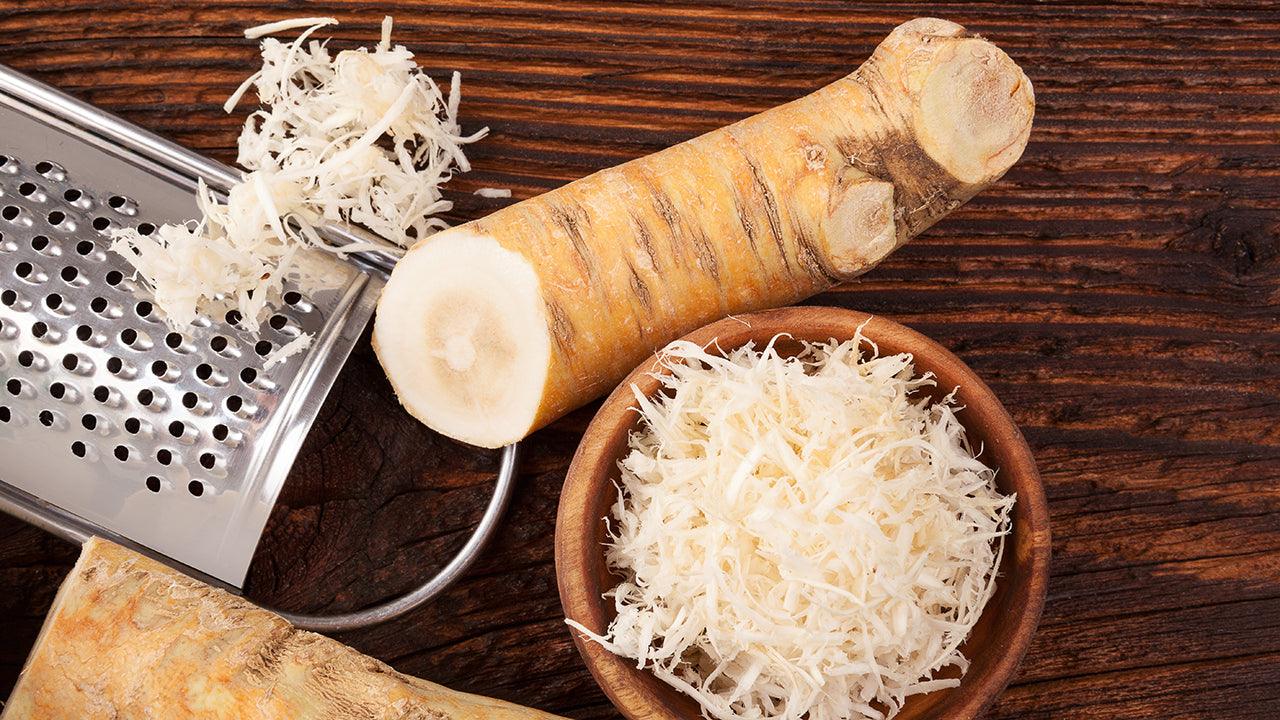 Organic Horseradish Starts – Pack Of 6 Roots For Planting, Easy To Grow In Your Garden