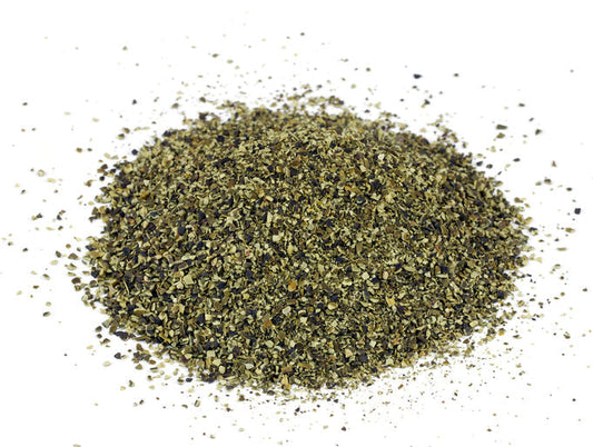 Kelp Meal Pile from Above 