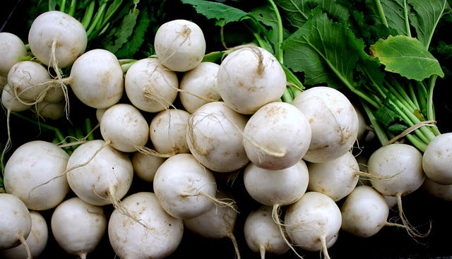 White turnips