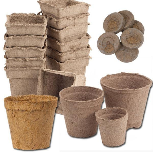 Biodegradable Plant Pots | Biodegradable Pots | Grow Organic