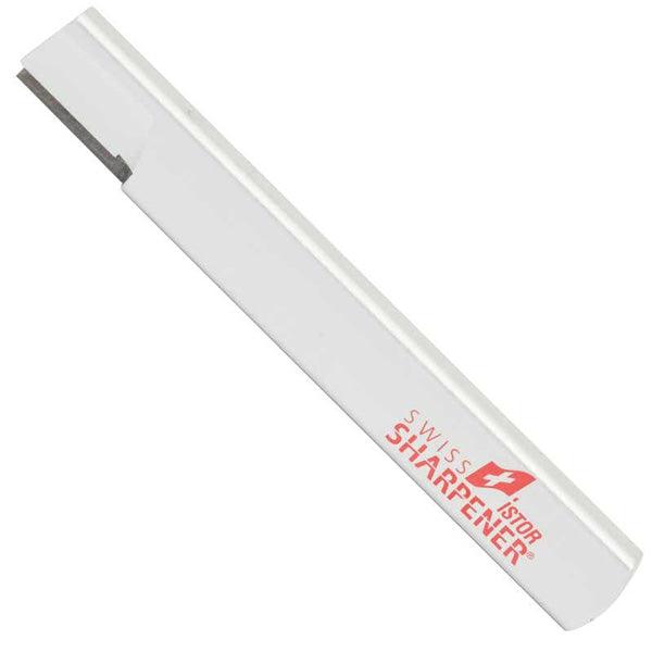 White sharpening tool