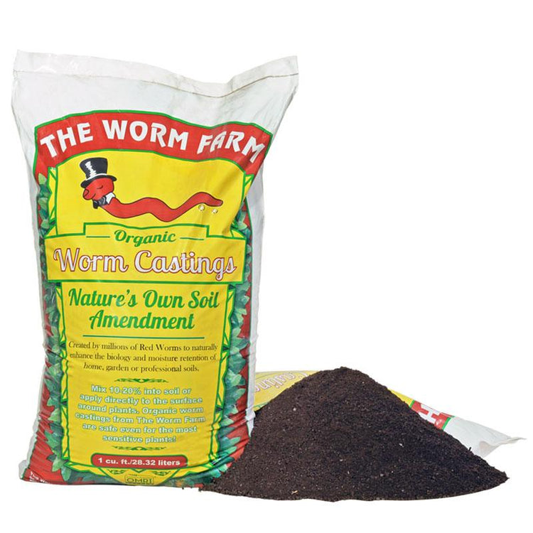 Worm Castings (1 Cu Ft) The Worm Farm