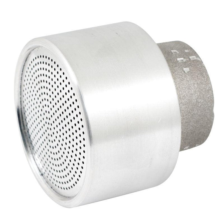 Round metal watering-wand head