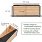 18" x 60" Planter Box - 24" TALL / Select Grade Cedar Planters