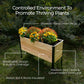 18″ x 60″ Deep Root Raised Garden Bed - 30″ TALL / Select Grade Cedar Planters