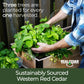 18″ x 72″ Deep Root Raised Garden Bed - 30″ TALL / Select Grade Cedar Planters
