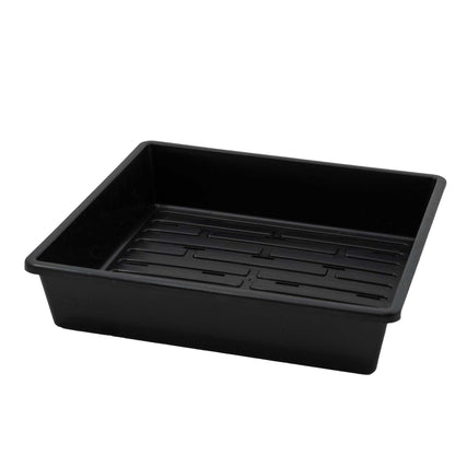1010 Trays 2.5" Deep Trays Extra Strength 10 Trays / Black / With Hole Bootstrap Farmer