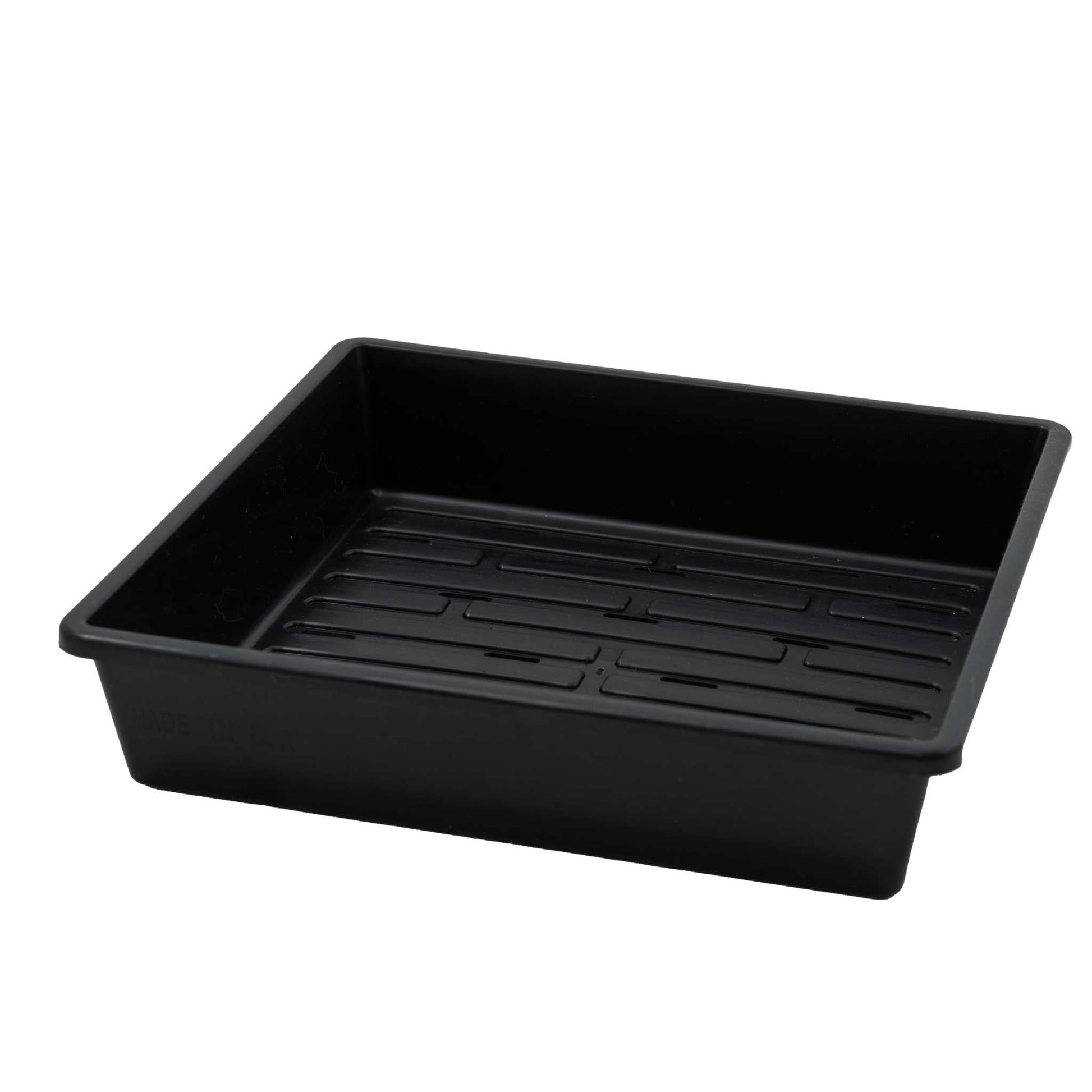 1010 Trays 2.5" Deep - Extra Strength 1 Tray / Black / With Hole Bootstrap Farmer