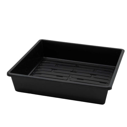 1010 Trays 2.5" Deep - Extra Strength 1 Tray / Black / With Hole Bootstrap Farmer