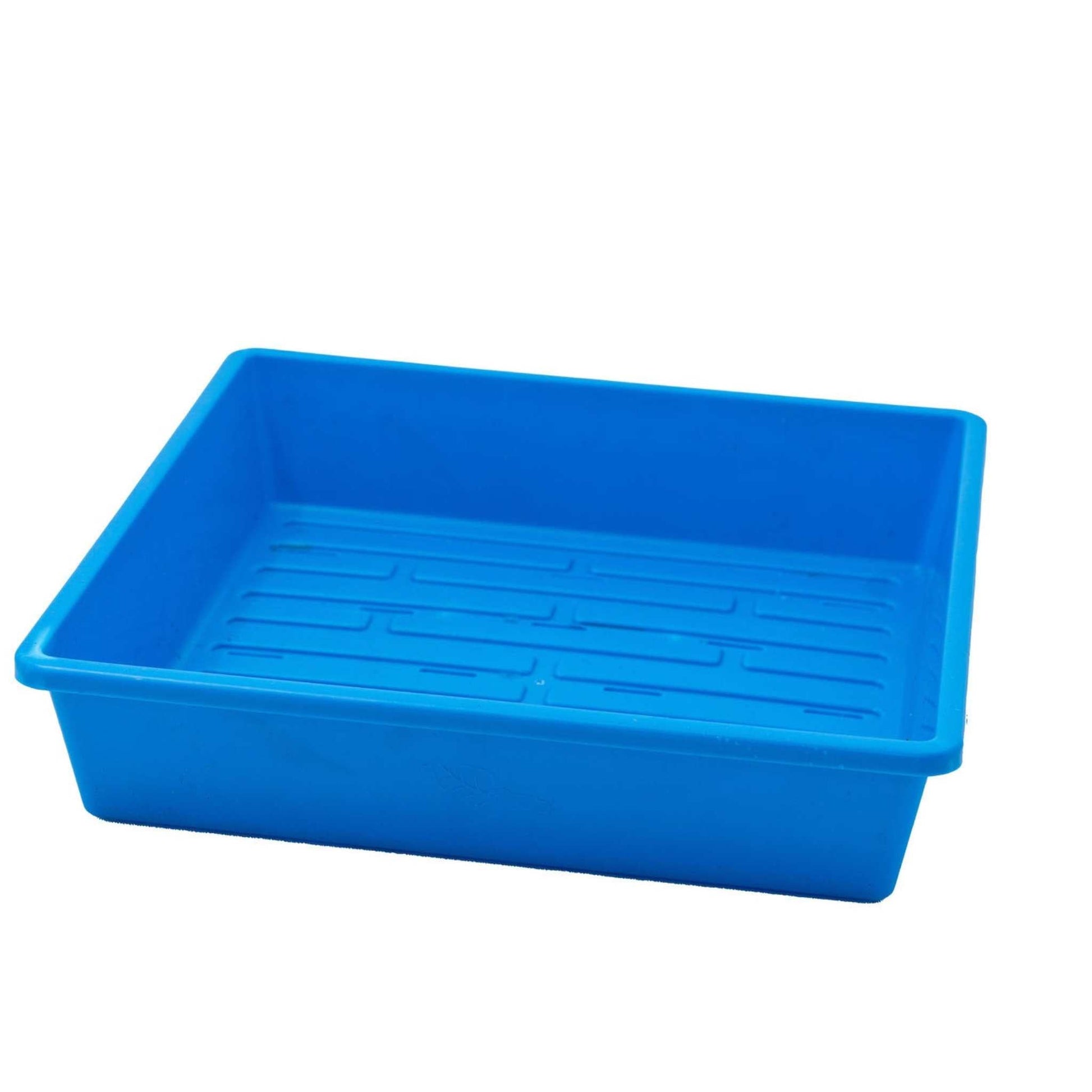 1010 Trays 2.5" Deep - Extra Strength 1 Tray / Blue / With Hole Bootstrap Farmer