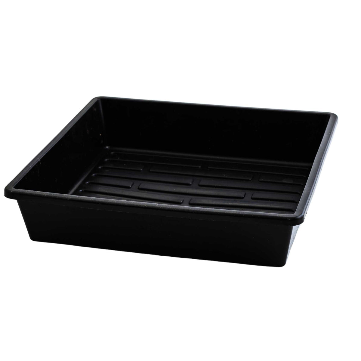 1010 Trays 2.5" Deep - Extra Strength 1 Tray / Black / No Holes Bootstrap Farmer