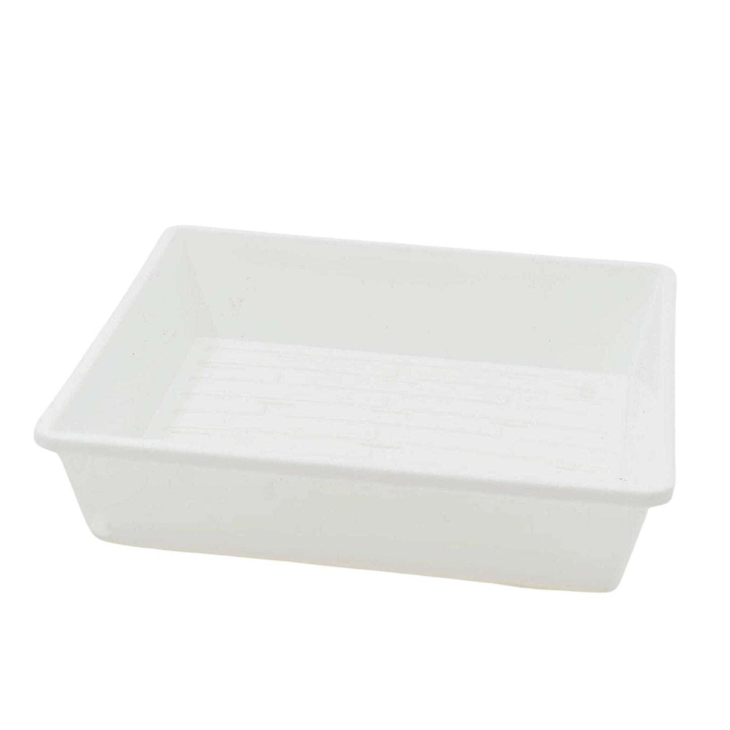 1010 Trays 2.5" Deep - Extra Strength 1 Tray / White / With Hole Bootstrap Farmer