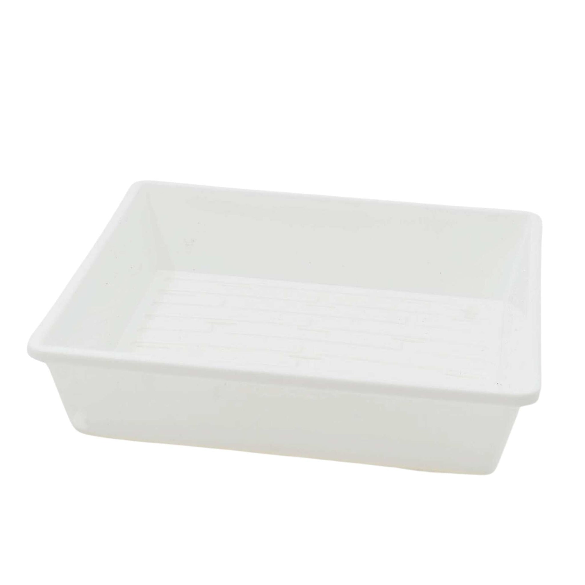 1010 Trays 2.5" Deep - Extra Strength 1 Tray / White / With Hole Bootstrap Farmer