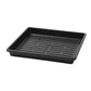 1010 Shallow Seed Trays 10 Trays / Black / No Holes Bootstrap Farmer