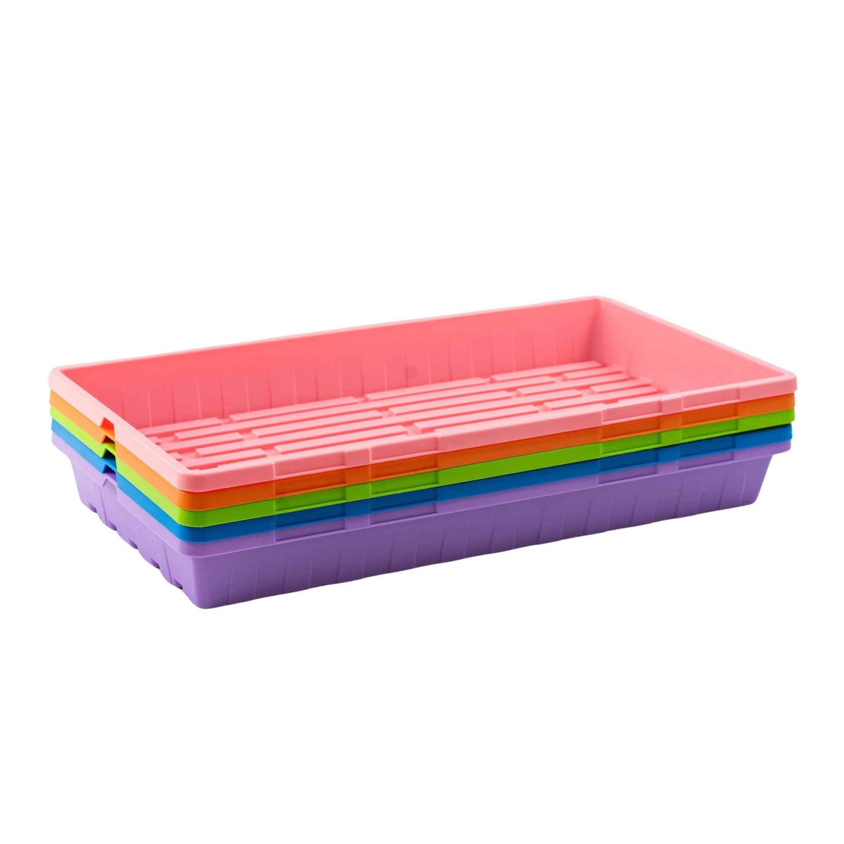 1020 Extra Strength Trays - Colors Multicolor / 5 Trays / No Holes Bootstrap Farmer