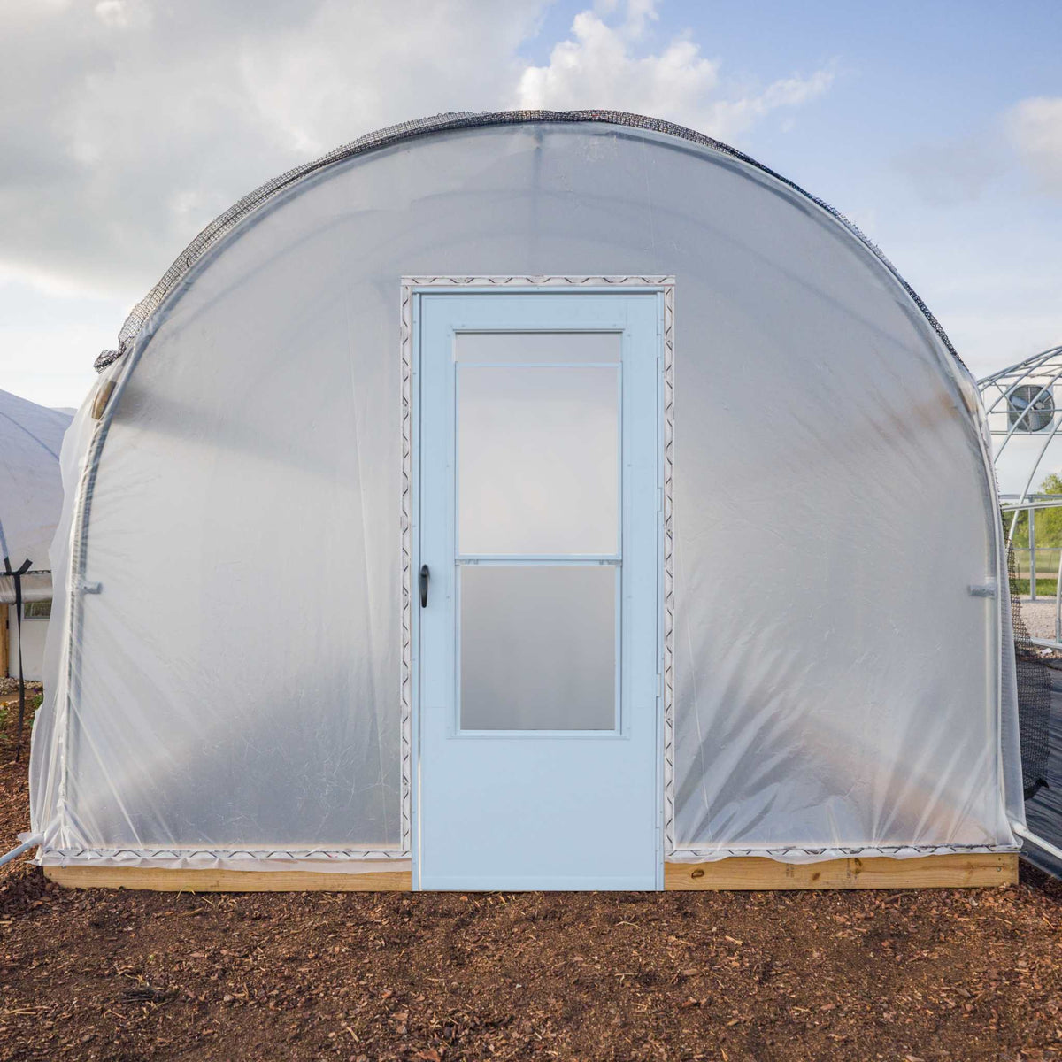 10' Essential High Tunnel Kit - Roll-up Sides and End Wall Door Kit Included Bootstrap Farmer