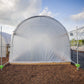 10' Essential High Tunnel Kit - Roll-up Sides and End Wall Door Kit Included Bootstrap Farmer
