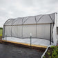 10' Essential High Tunnel Kit - Roll-up Sides and End Wall Door Kit Included Bootstrap Farmer