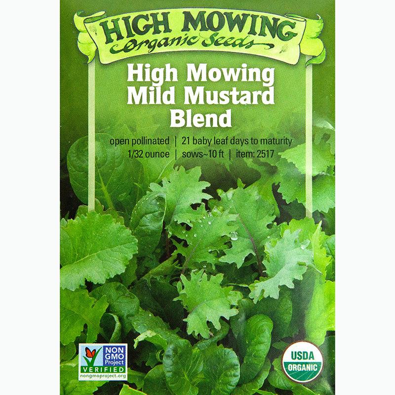 Mild Mustard Blend Seeds (Organic) High Mowing Seeds