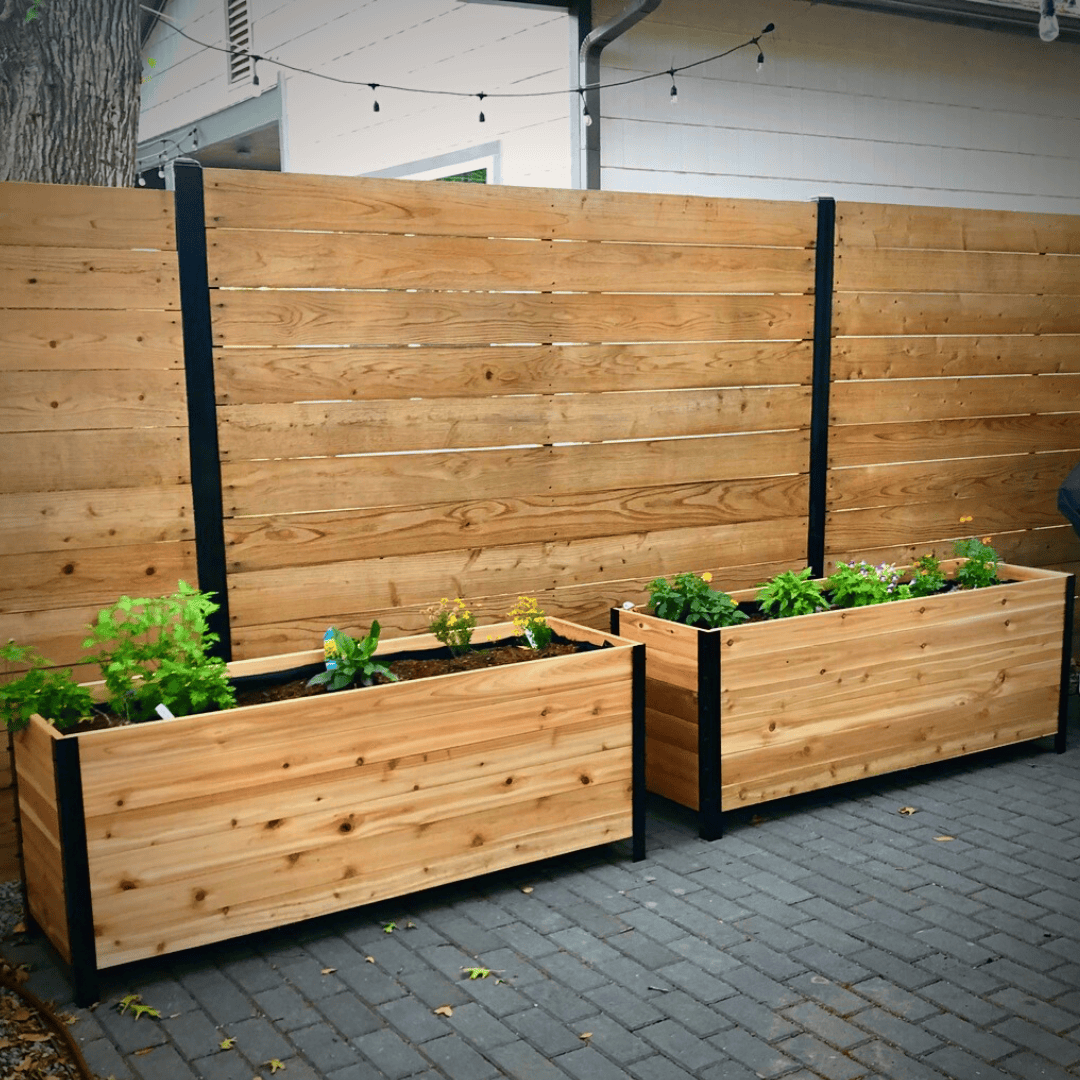 18" x 60" Planter Box - 24" TALL / Select Grade Cedar Planters