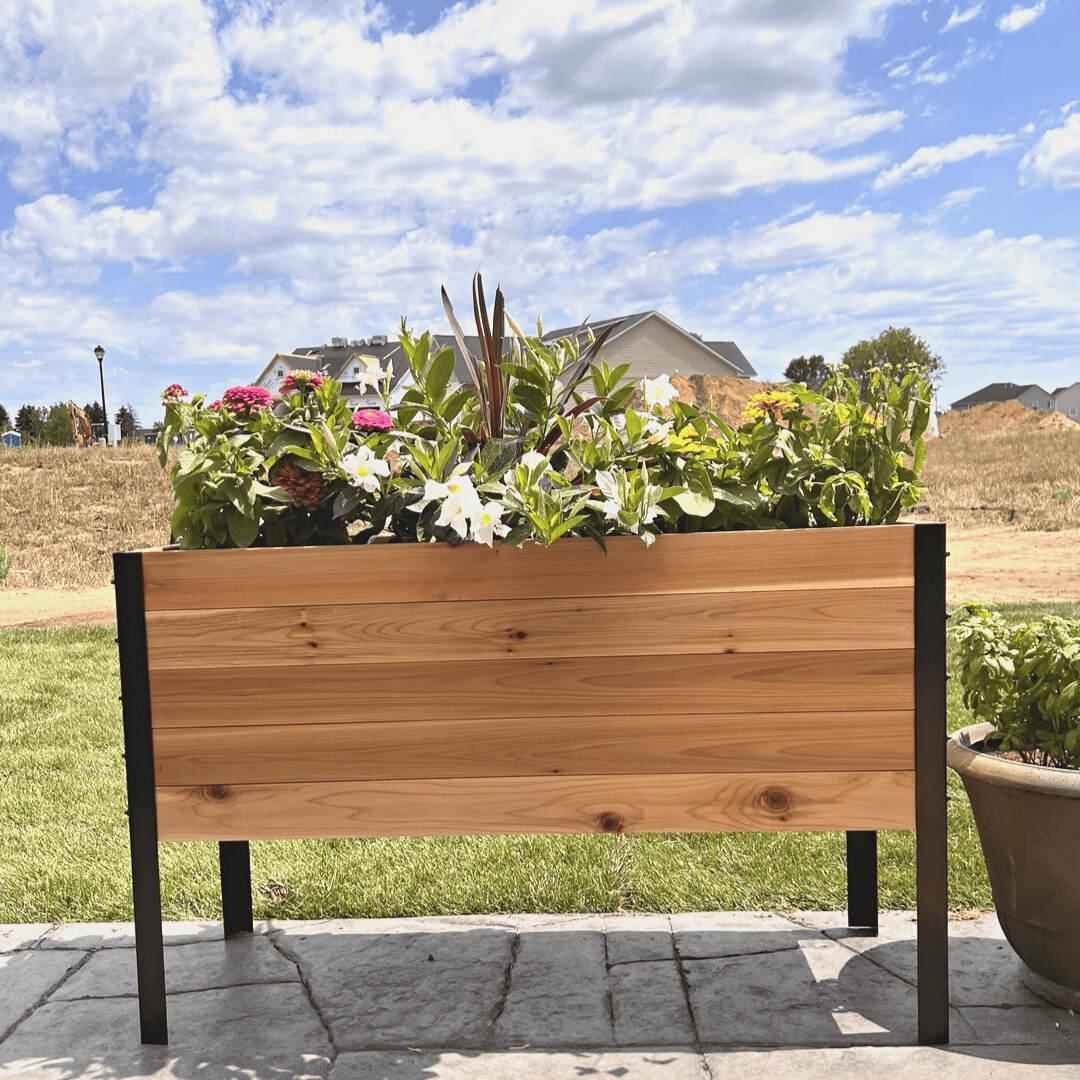 18″ x 36″ Deep Root Raised Garden Bed - 30″ TALL / Select Grade Cedar Planters