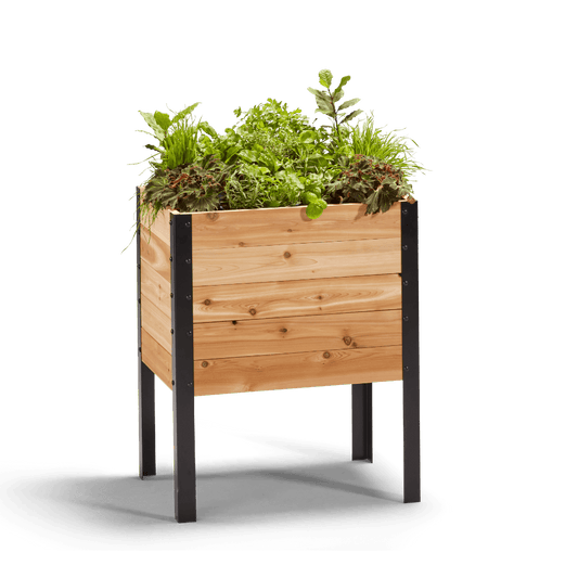 18″ x 24″ Deep Root Raised Garden Bed - 30″ TALL / Select Grade Cedar Planters
