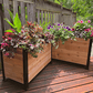 18" x 36" Planter Box - 24" TALL / Select Grade Cedar Planters