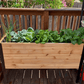 18″ x 48″ Deep Root Raised Garden Bed - 30″ TALL - Select Grade Cedar Planters