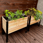 18″ x 36″ Deep Root Raised Garden Bed - 30″ TALL / Select Grade Cedar Planters