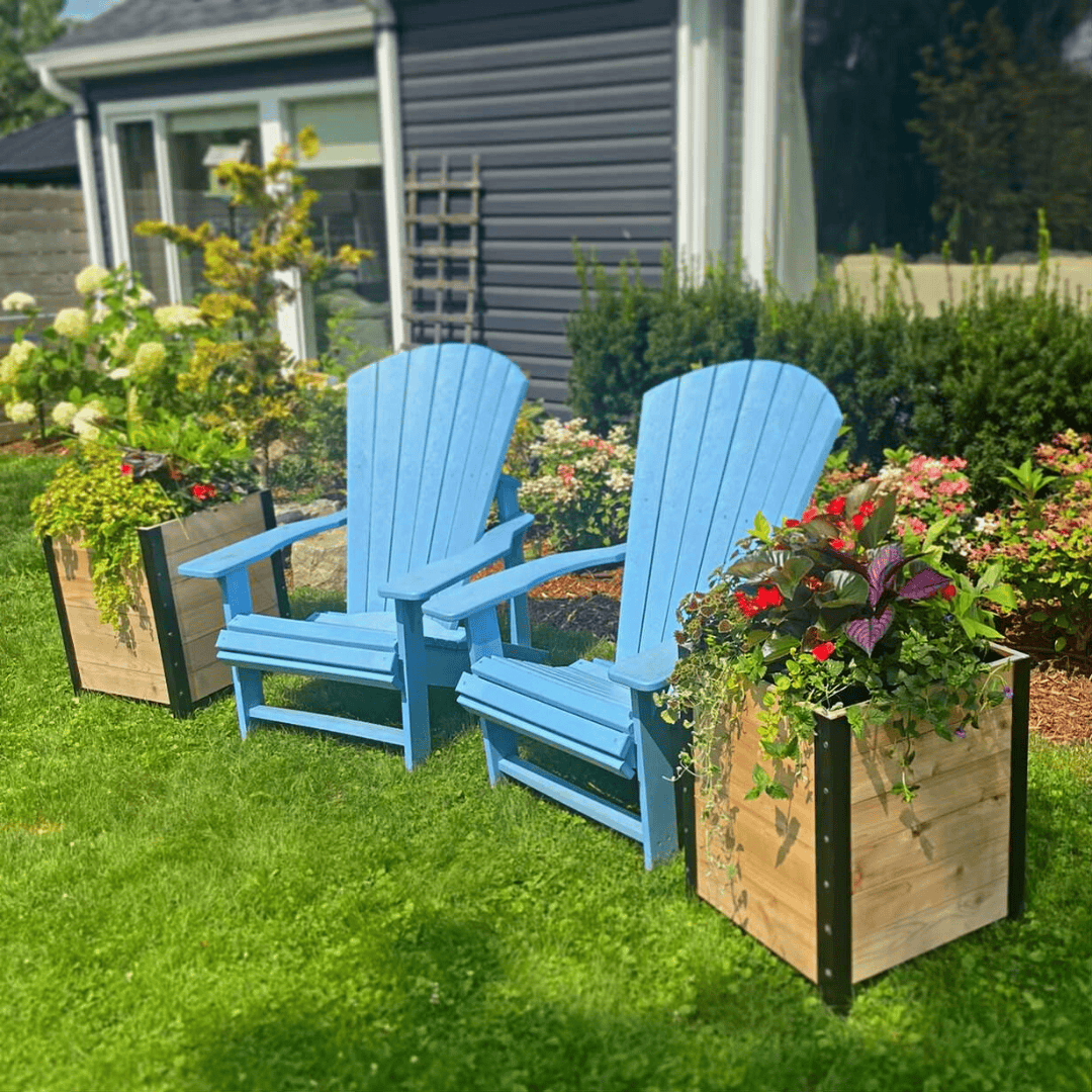 18″ x 18″ Planter Box - 24" TALL / Select Grade Cedar Planters
