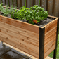 18″ x 48″ Deep Root Raised Garden Bed - 30″ TALL - Select Grade Cedar Planters