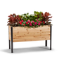 18″ x 48″ Deep Root Raised Garden Bed - 30″ TALL - Select Grade Cedar Planters