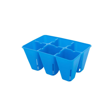 6 Cell Plug Tray Inserts 60 pack / Blue Bootstrap Farmer