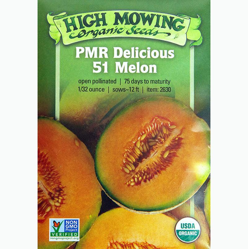 PMR Delicious 51 Melon Seeds (Organic) High Mowing Seeds