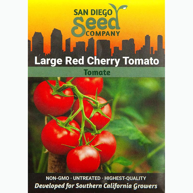 Large Red Cherry Tomato Seeds San Diego Seed Company