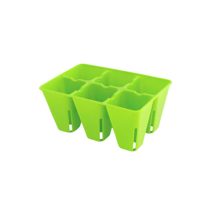 6 Cell Plug Tray Inserts 60 pack / Green Bootstrap Farmer