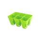 6 Cell Plug Tray Inserts 12 Pack / Green Bootstrap Farmer