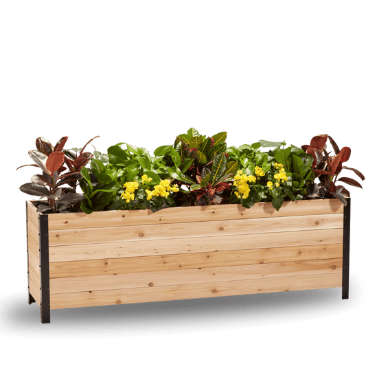 18" x 72" Planter Box - 24" TALL / Select Grade Cedar Planters