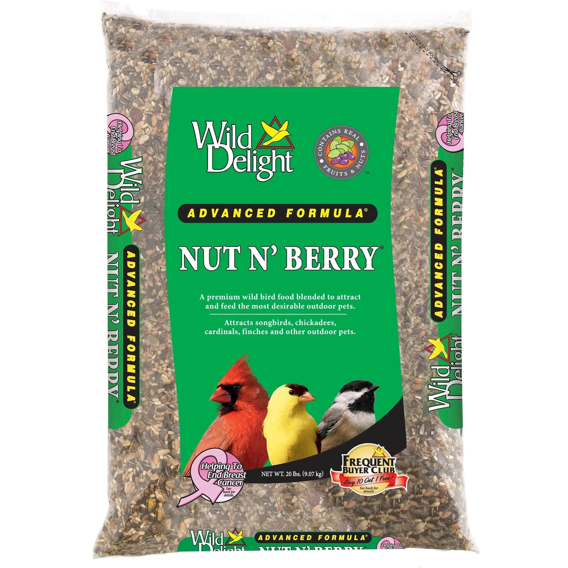 Wild Delight - Advanced Formula Nut N’ Berry Bird Food 20lbs BFG Supply Co