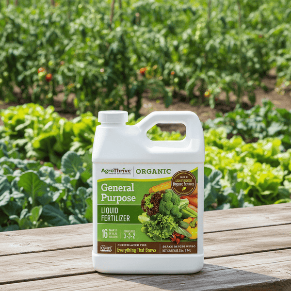 agrothrive all purpose organic liquid fertilizer AgroThrive Organic General Purpose Fertilizer (1 gal)