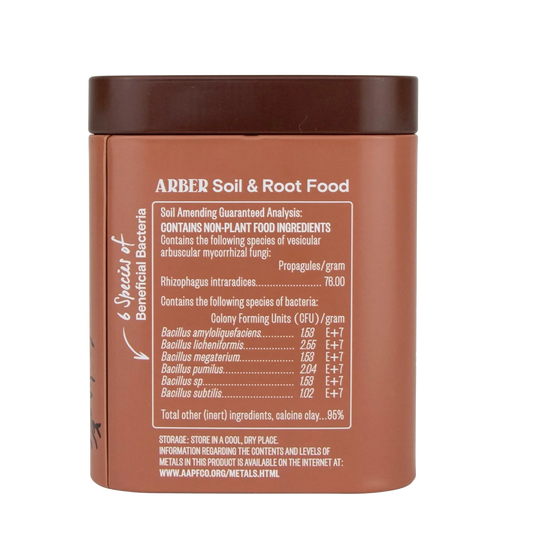 Arber Soil & Root Food 4oz Grow Organic