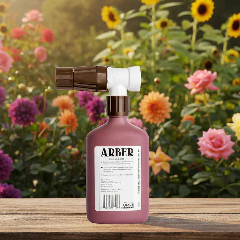 Arber Organic Fungus and Disease Control for Roses and Flowers, Ready to Use Spray Grow Organic