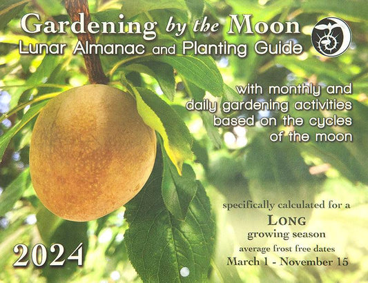 Frontside of Garden by the Moon Calendar 2024