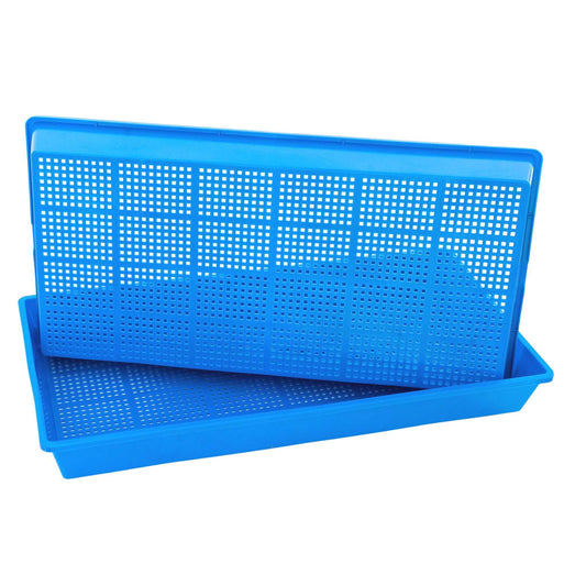 1020 Mesh Extra Strength Tray  - 2.5" Deep 1 Tray / Blue Bootstrap Farmer